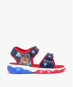 GEMO Sandales sport garçon à semelle lumineuse – Pat Patrouille bleu standard