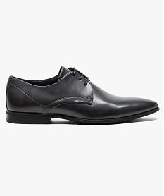 derbies aspect cuir lisse grisD255701_1