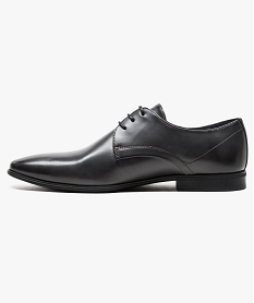 derbies aspect cuir lisse grisD255701_3