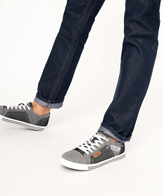 MULE ROSE CHAUSSURE SPORT BLACK:30270780565-Textile/Textile/Elastomere/Textile/