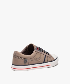 baskets homme en toile delavee - lee cooper brunD262201_4