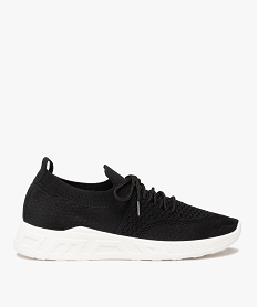 NU-PIED NOIR CHAUSSURE SPORT NOIR:30380780532-Textile/Textile/Elastomere/Textile/