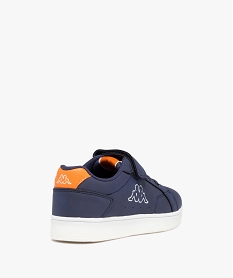 baskets garcon unies a lacets et scratch - kappa bleu baskets et tennisD295601_4