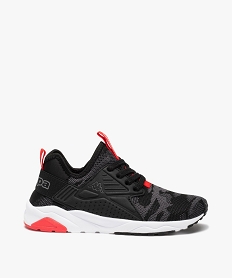 baskets garcon running extra legeres sans lacets - fila cross court noir basketsD296701_1