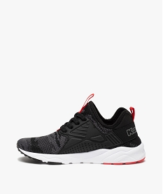 baskets garcon running extra legeres sans lacets - fila cross court noir basketsD296701_3