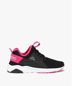 GEMO Baskets fille en mesh spécial running – Kappa San Puerto noir vif