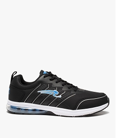 NU-PIED BLANC CHAUSSURE SPORT BLACK:30871950184-Textile/Textile/Synthetique/Textile/