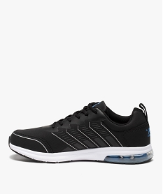 baskets homme a lacets et semelle bulle d’air – airness noir baskets et tennisD304901_3