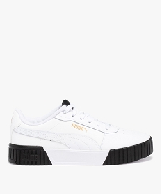 baskets femme unies details contrastes – puma carina blanc baskets pumaD307801_1