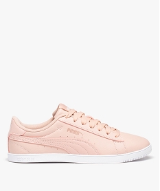GEMO Baskets femme à lacets unies - Puma Vikkylopro Beige
