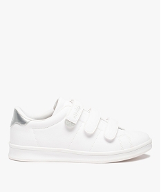 GEMO Tennis femme unies à scratchs – Ellesse Ginie blanc chine