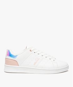 GEMO Baskets femme bicolores à lacets – Ellesse Eridan blanc chine