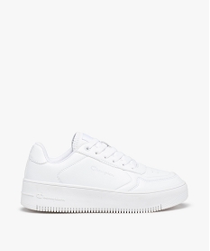 GEMO Baskets femme à semelle plateforme Rebound PF – Champion blanc chine