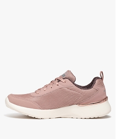 baskets femme legeres avec details metallises - skechers rose baskets skechersD311101_3