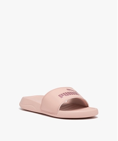 mules de piscine femme detail metallise popcat 20 - puma rose tongsD311701_2