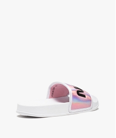 mules de piscine femme a bandeau irise - nasa roseD312501_4