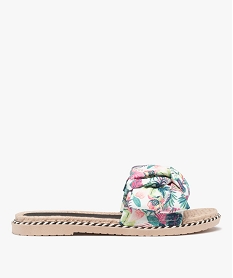 NU-PIED ROSE MULE MULTICOLORE:30885650084-Textile/Synthetique/Synthetique/Synthetique/
