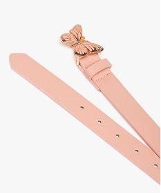 ceinture fille fermee par boucle papillon roseD316501_2