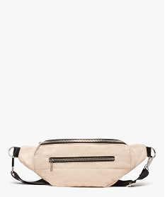 sac banane femme en satin beige sacs a dos et sacs de voyageD319401_1