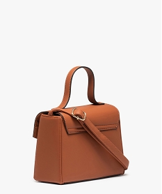 sac a main compact bimatiere tisse orange sacs a mainD320701_2