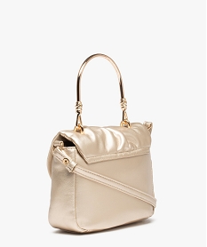 sac a main bijou avec anse doree et rabat drape dore sacs a mainD321501_2