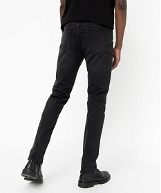 jean ecoresponsable coupe slim homme noir jeans slimD333301_3