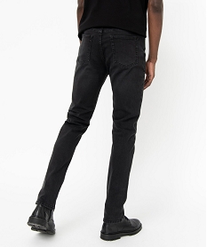jean ecoresponsable coupe slim homme noir standard jeans slimD333301_3