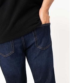 jean homme ecoresponsable coupe slim bleuD333401_2