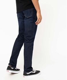 jean homme ecoresponsable coupe slim bleuD333401_3
