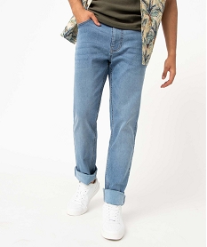 SANS GENRE BEIGE PANTALON BLEU STONE:40176100242-Coton////