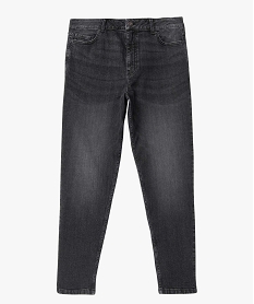 jean homme coupe tapered et delave noir jeans delavesD333901_4