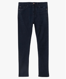 jean homme skinny taille haute en coton stretch bleu jeansD334201_4