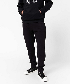 SANDALE MARRON PANTALON NOIR:40179110123-Coton////