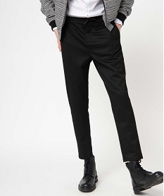 MULE NOIR PANTALON NOIR:40179110125-Polyester////