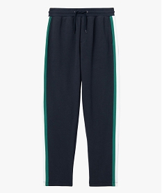 pantalon de jogging homme coupe droite a rayures colorees - camps