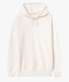 pull homme a capuche esprit sweat blanc pullsD349901_4