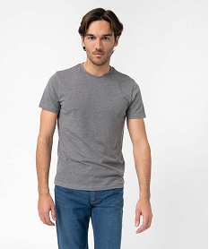 SANS GENRE BLEU TEE-SHIRT GRIS MOYEN:40179540229-Coton////
