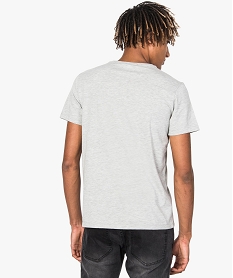 tee-shirt a manches courtes pour homme motif nasa gris tee-shirtsD351201_3