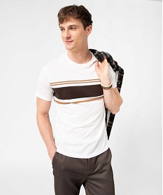 JUPE VICHY TEE-SHIRT BLANC:40179541186-Coton////