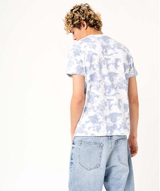 tee-shirt homme a manches courtes imprime - rick morty blanc tee-shirtsD354001_3