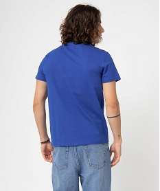 tee-shirt homme imprime - star wars bleu tee-shirtsD354501_3