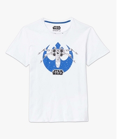 tee-shirt homme a manches courtes et motif - star wars blanc tee-shirtsD354601_4