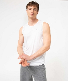 BERMUDA VERT TEE-SHIRT BLANC:40179590094-Polyester////