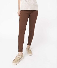 NU-PIED NOIR PANTALON MARRON:40280130015-Viscose////