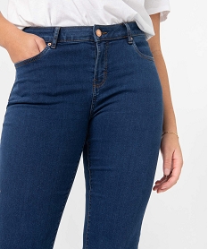 jean coupe bootcut extensible femme bleuD361901_4