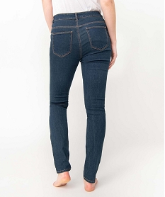 jean coupe slim extensible femme bleu slimD362401_3