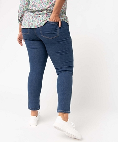 jean femme grande taille coupe regular bleu standard pantalons et jeansD363901_3