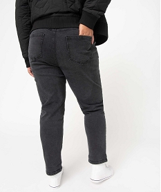 jean femme grande taille coupe mom en denim stretch bleu pantalons et jeansD364401_3