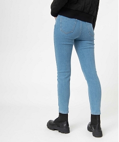 jean femme coupe slim taille haute longueur 78eme grisD364601_3