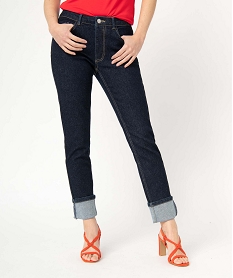 jean femme coupe slim coloris delave bleu slimD364901_1